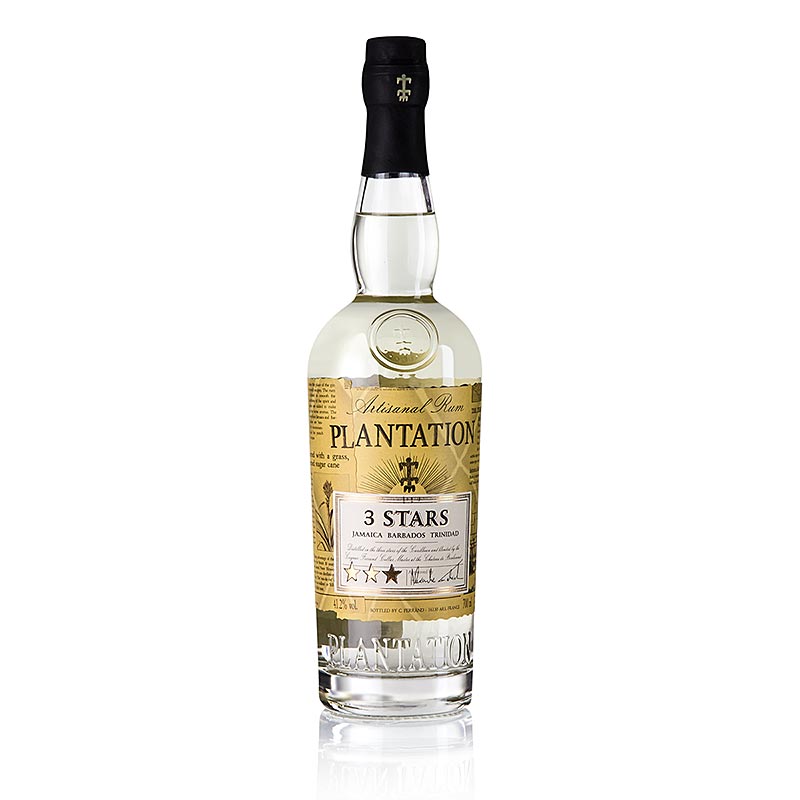 Plantation 3 Stars White Rum – 700 ml – 41.2% vol.: vista principale