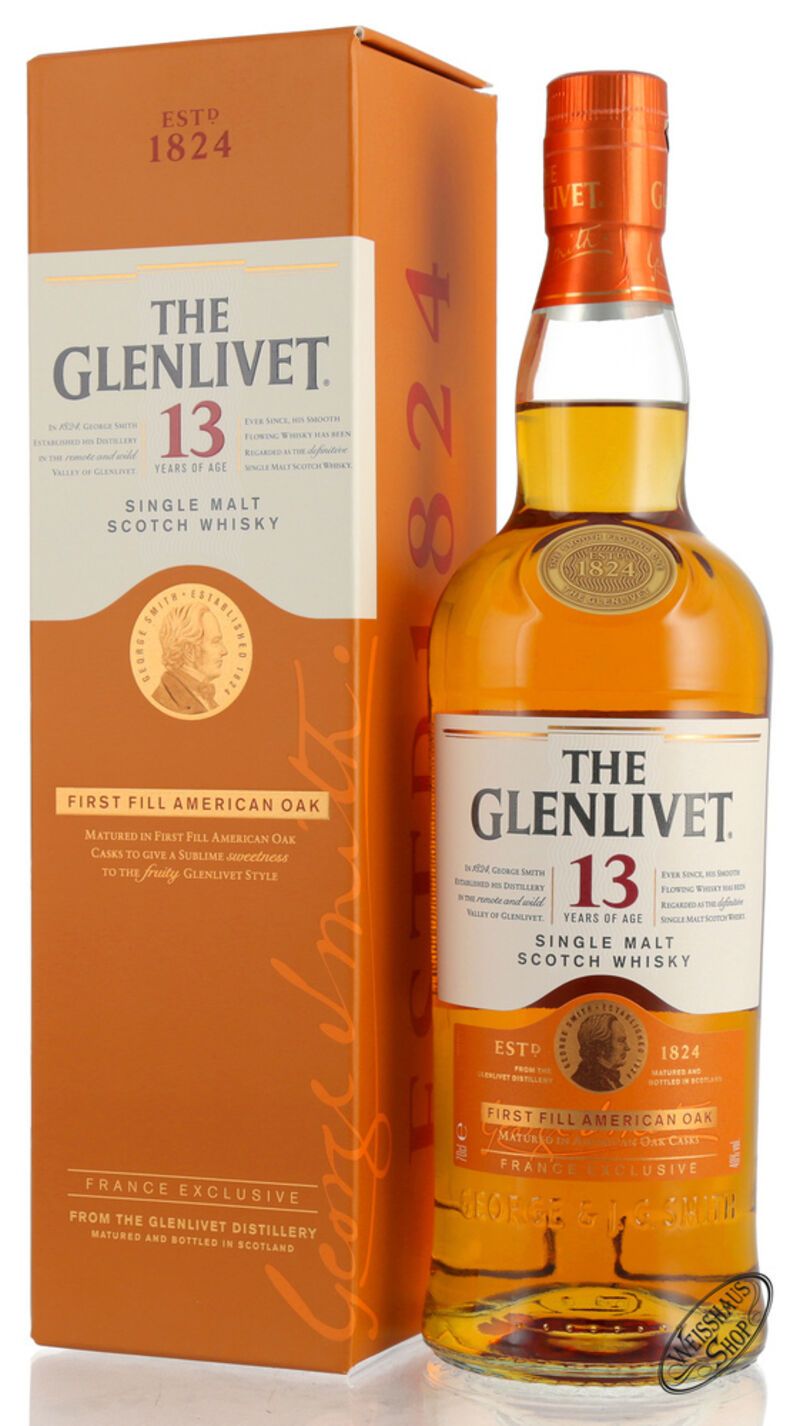 The Glenlivet 13 YO First Fill – 700 ml – 40.0% vol.: vista principale