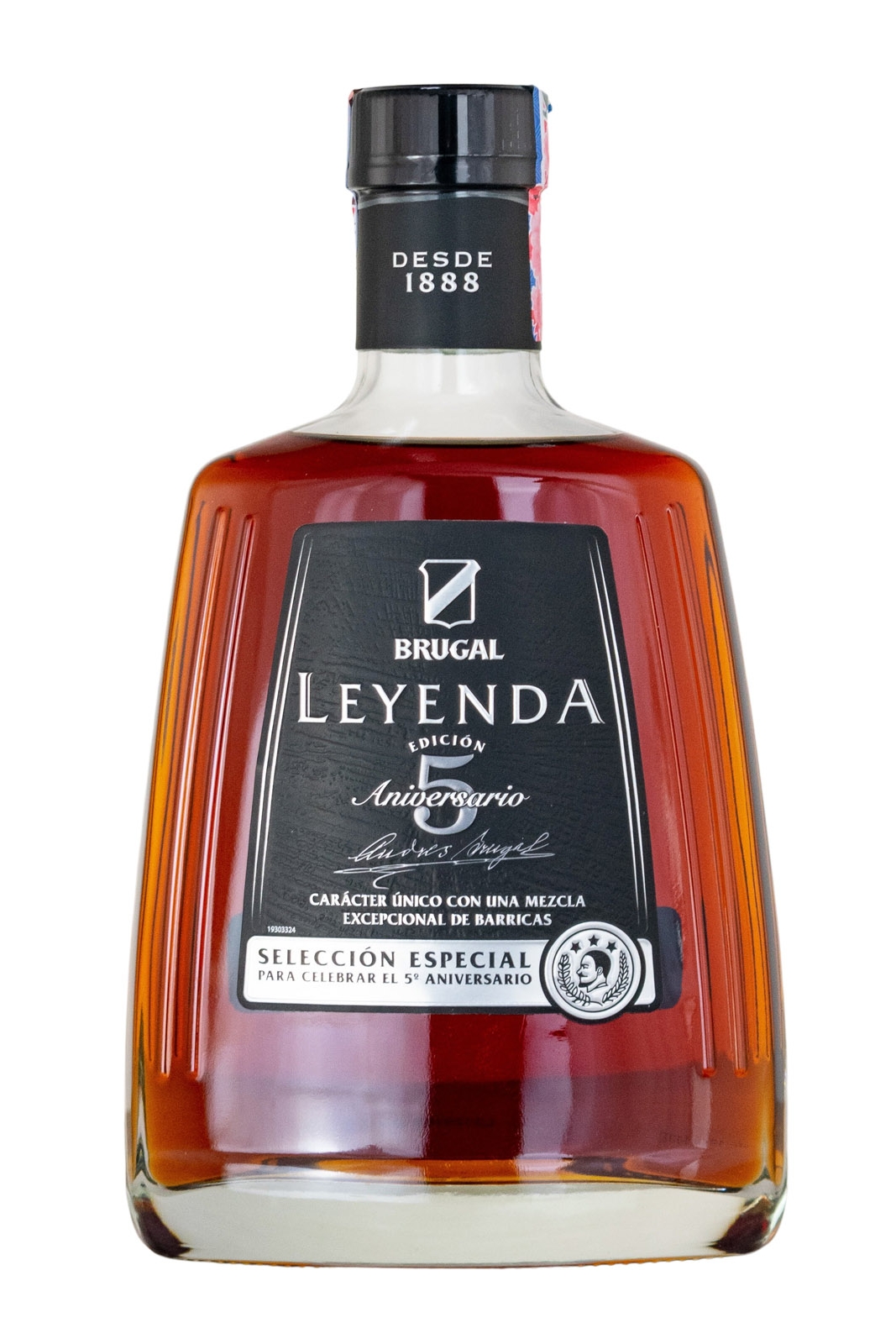 Brugal Leyenda Edicion 5 Aniversario – 700 ml – 38.0% vol.: vista principale
