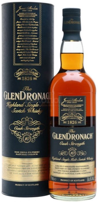 The Glendronach Cask Strength – 700 ml – 58.6% vol.: vista principale