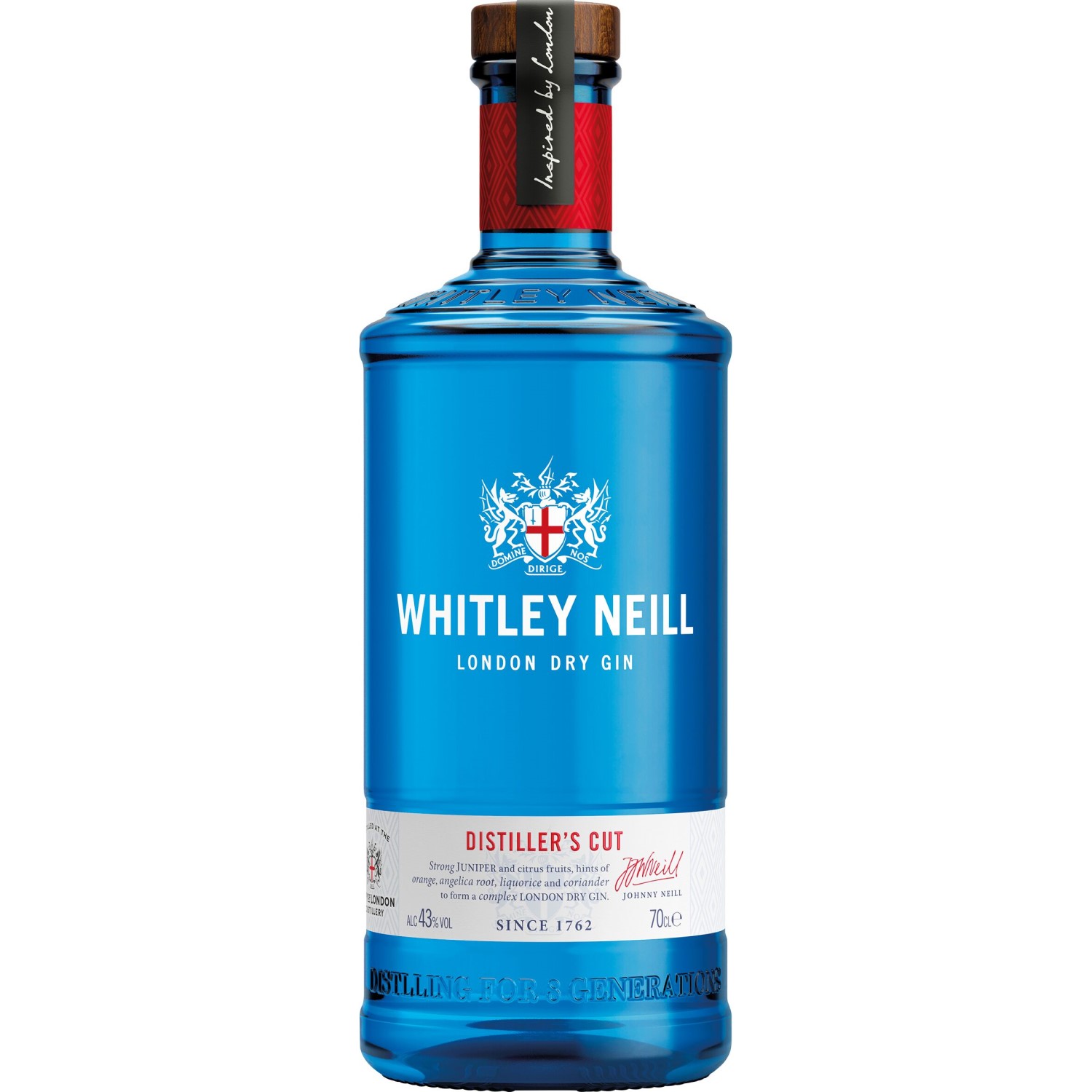 Whitley Neill – 700 ml – 43.0% vol.: vista principale