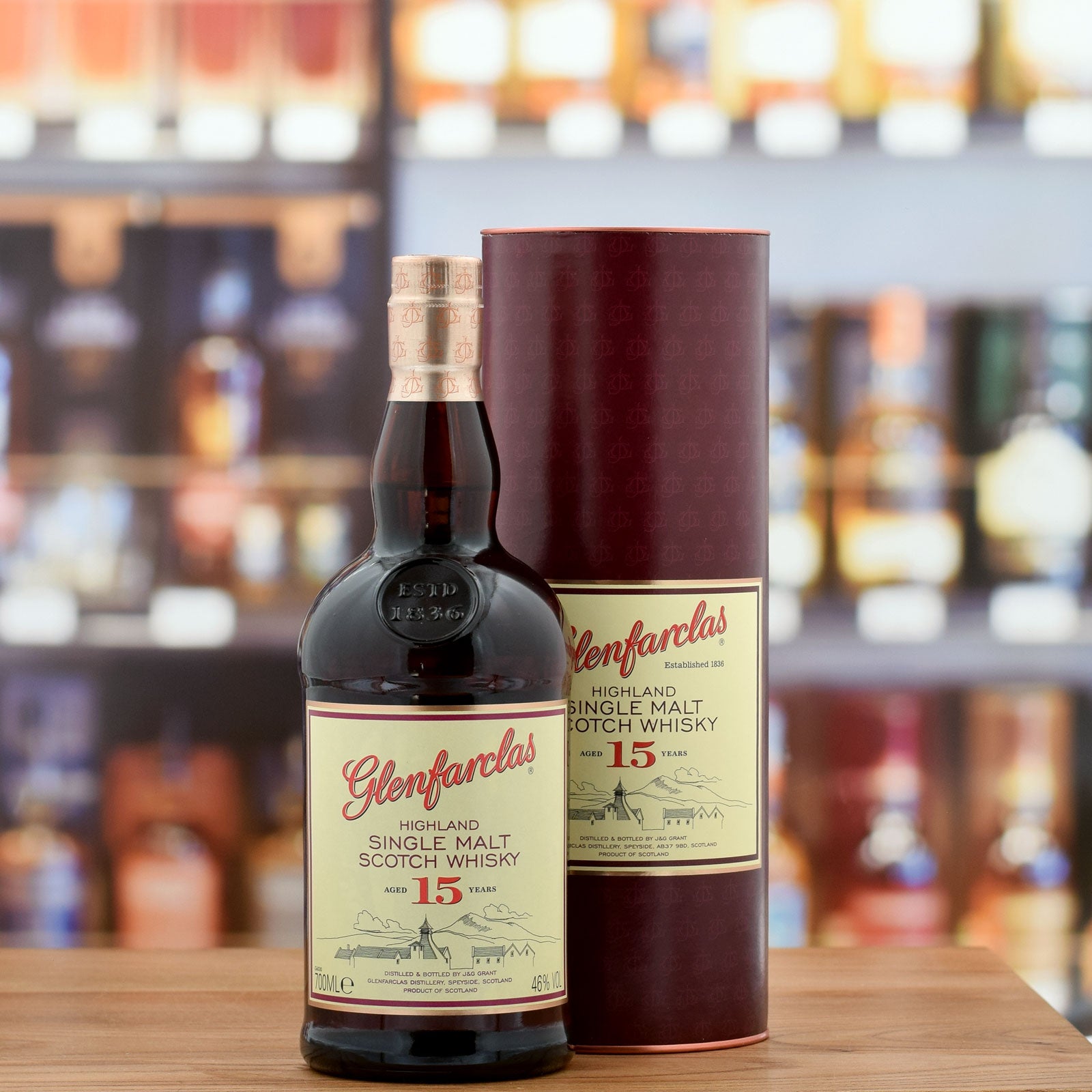 Glenfarclas 15 YO – 700 ml – 46.0% vol.: vista principale