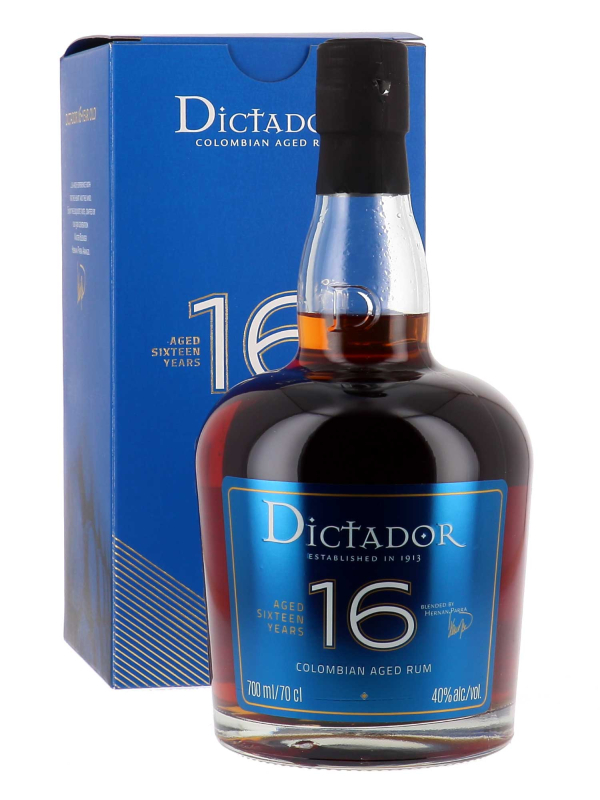 Dictador 16 YO Con – 700 ml – 40.0% vol.: vista principale