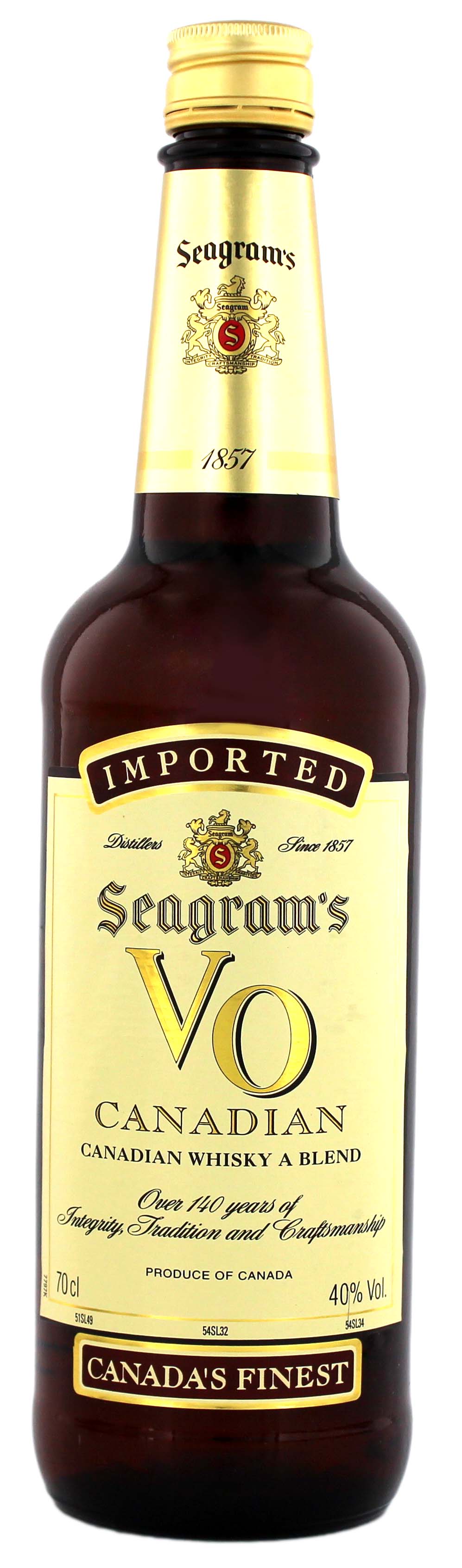 Seagram'S Vo – 700 ml – 40.0% vol.: vista principale
