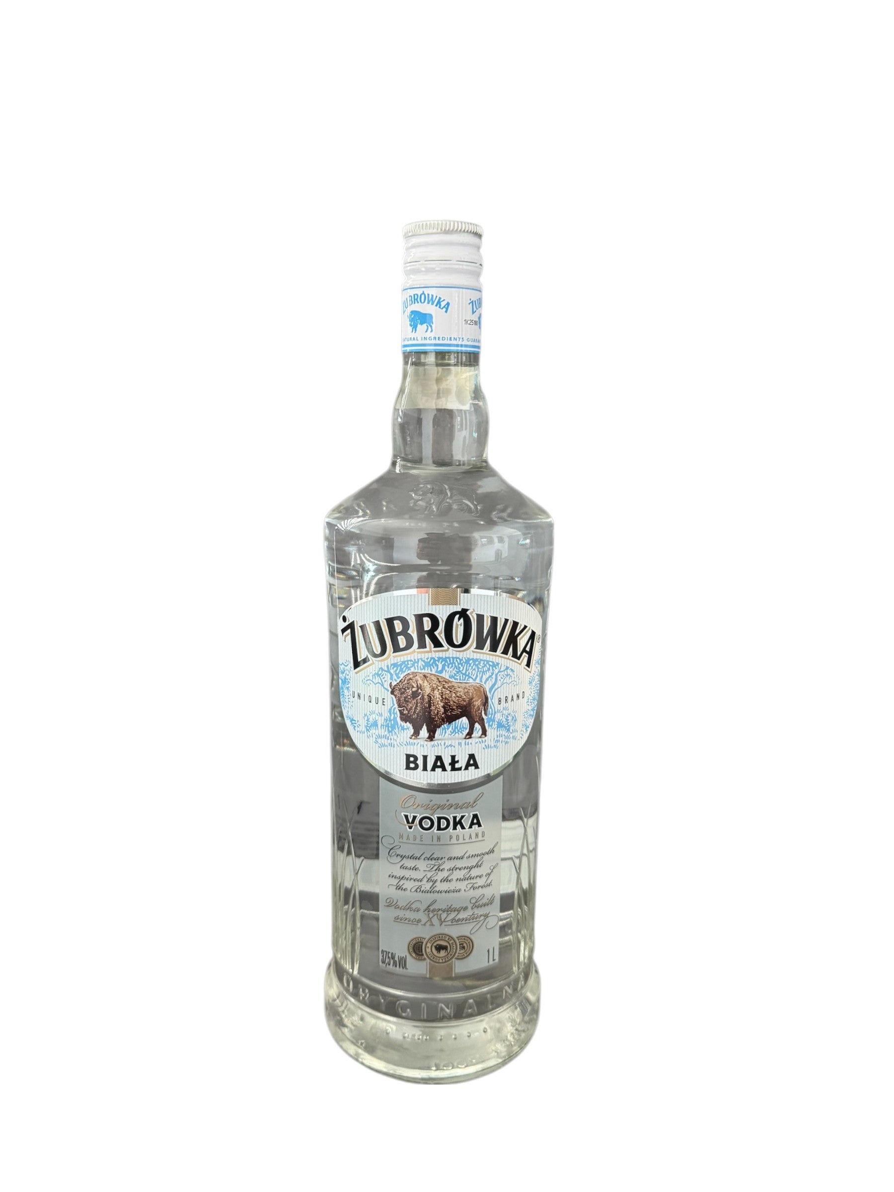 Żubrówka Biala – 1 L – 37.5% vol.: vista principale