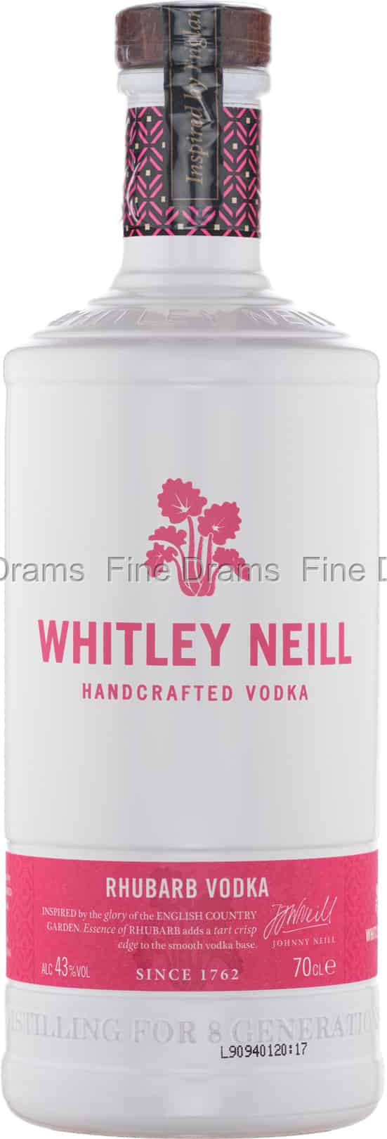 Whitley Neill Rhubarb – 700 ml – 43.0% vol.: vista principale