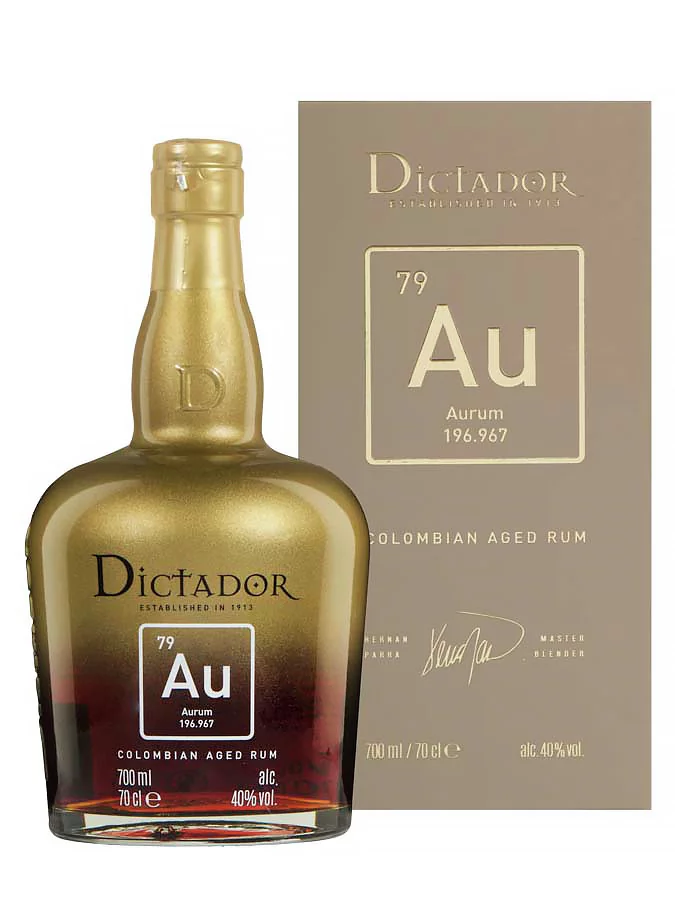 Dictador Aurum (XO Perpetual) – 700 ml – 40.0% vol.: vista principale