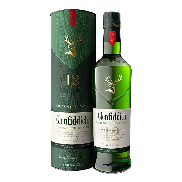 Glenfiddich 12 YO – 700 ml – 40.0% vol.: vista principale