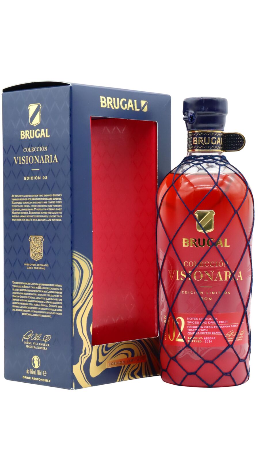 Brugal Coleccion Visionaria 02 – 700 ml – 45.0% vol.: vista principale