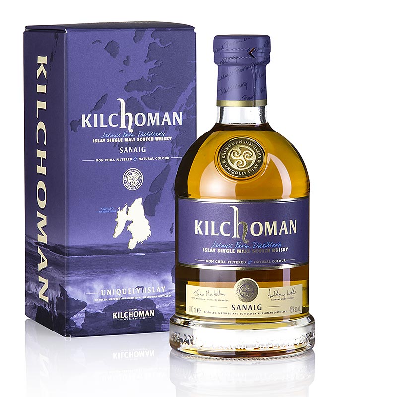 Kilchoman Sanaig Islay Single Malt – 700 ml – 46.0% vol.: vista principale